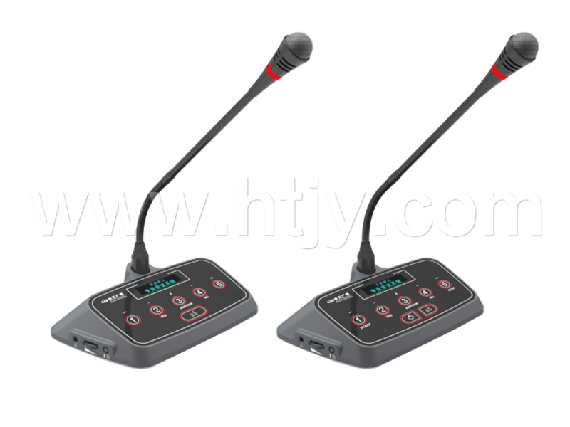 桌面式觸摸主席/代表席發言表決單元 HT-M202G/HT-M204G