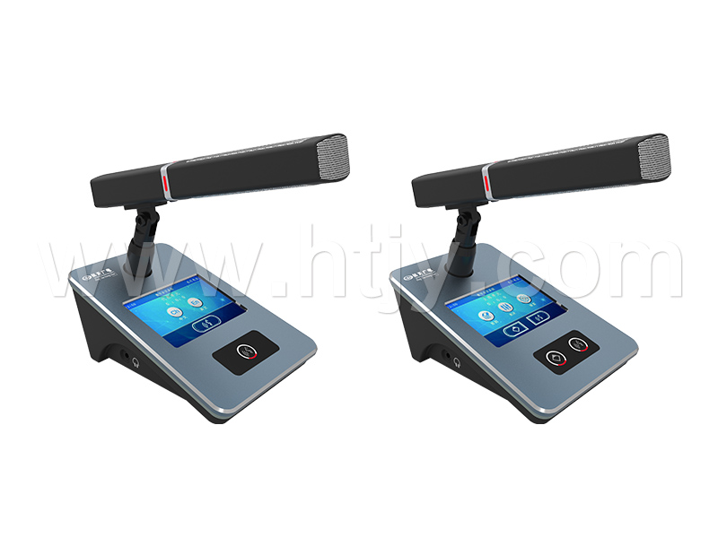 桌面式液晶顯示主席/代表席發言表決單元 HT-T602H/T604H