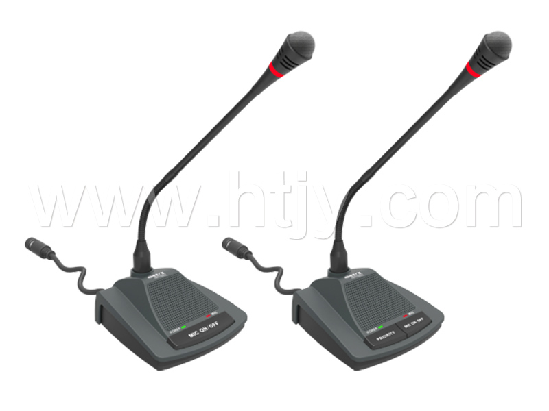 桌面式主席/代表席發言單元 HT-M202B/HT-M204B